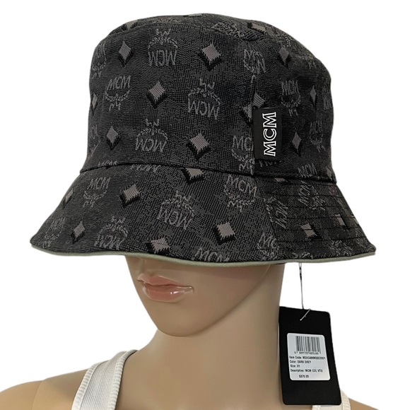 New MCM Logo Bucket Hat - Picture 3 of 13